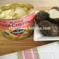 canned food edible chestnuts in tin can